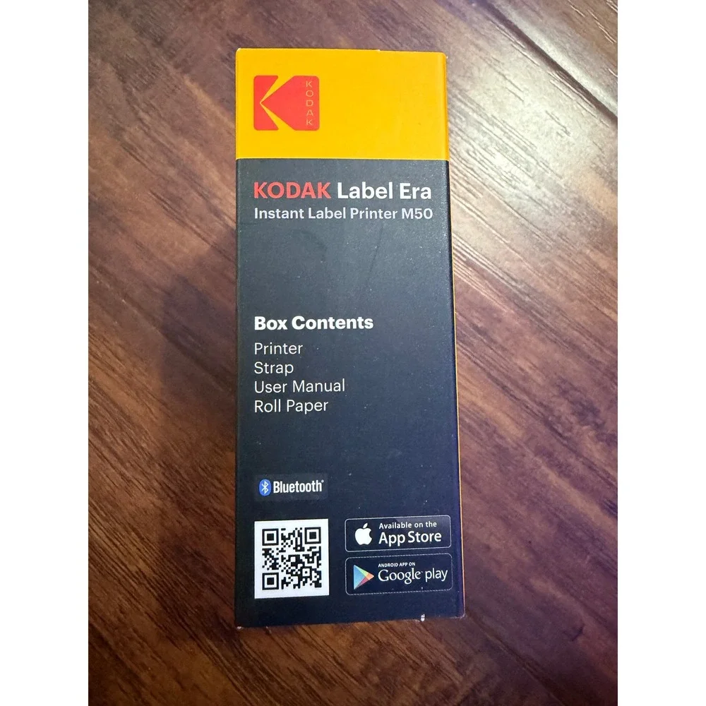 Kodak Label Era M50 Printer Cartridge & Paper Bundle Multi Color New Open Box